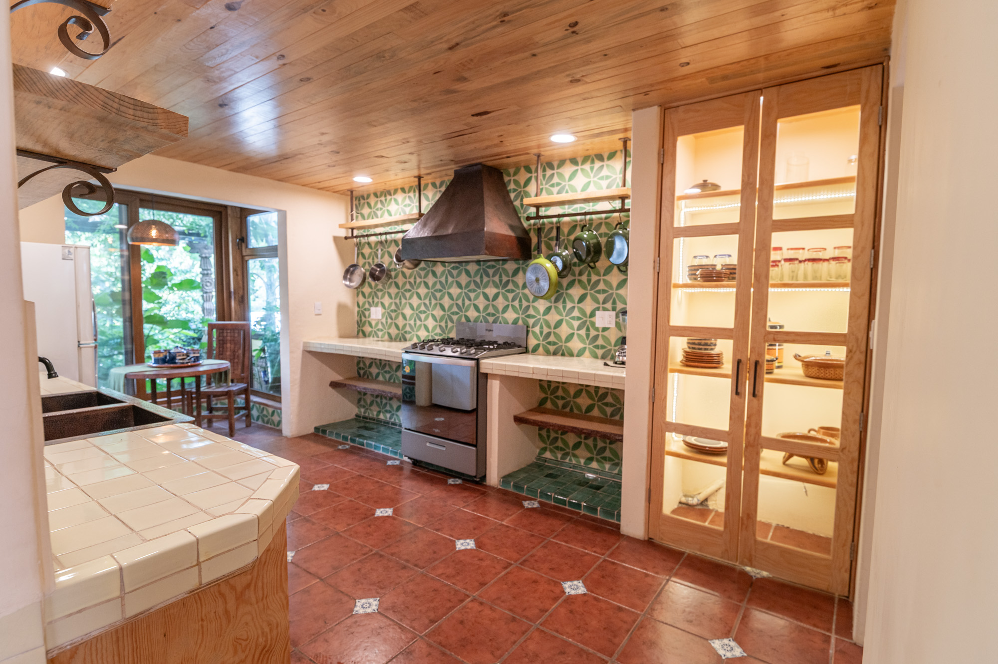Cocina con talavera