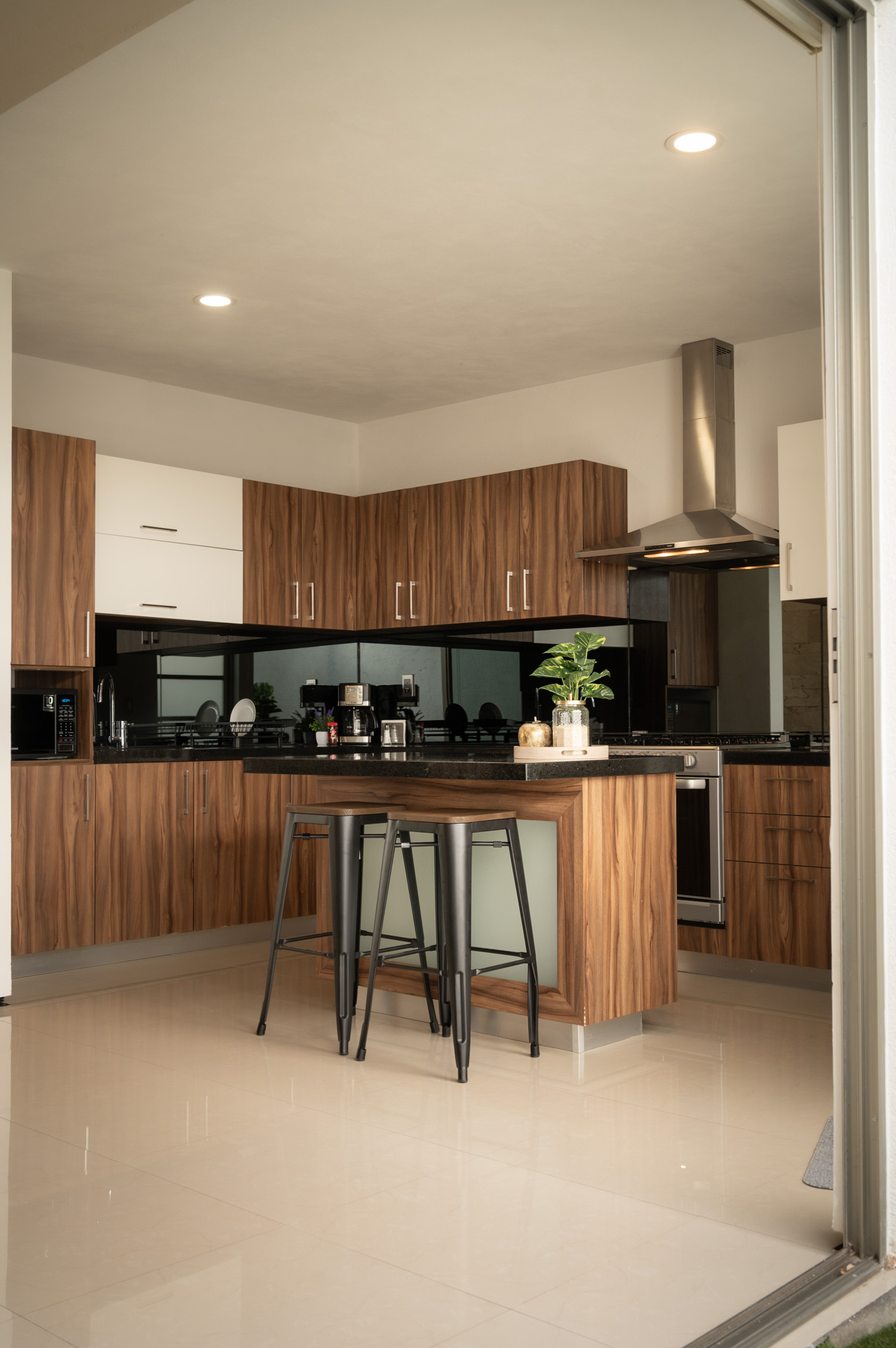 Cocina moderna con isla